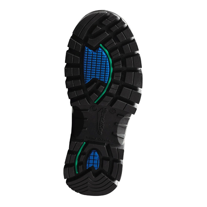Blundstone Zip Side Safety Boot Black Foot