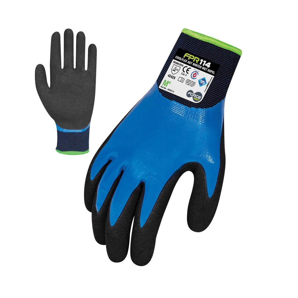 Force360 Coolflex Agt Winter Wet Repel Glove 1