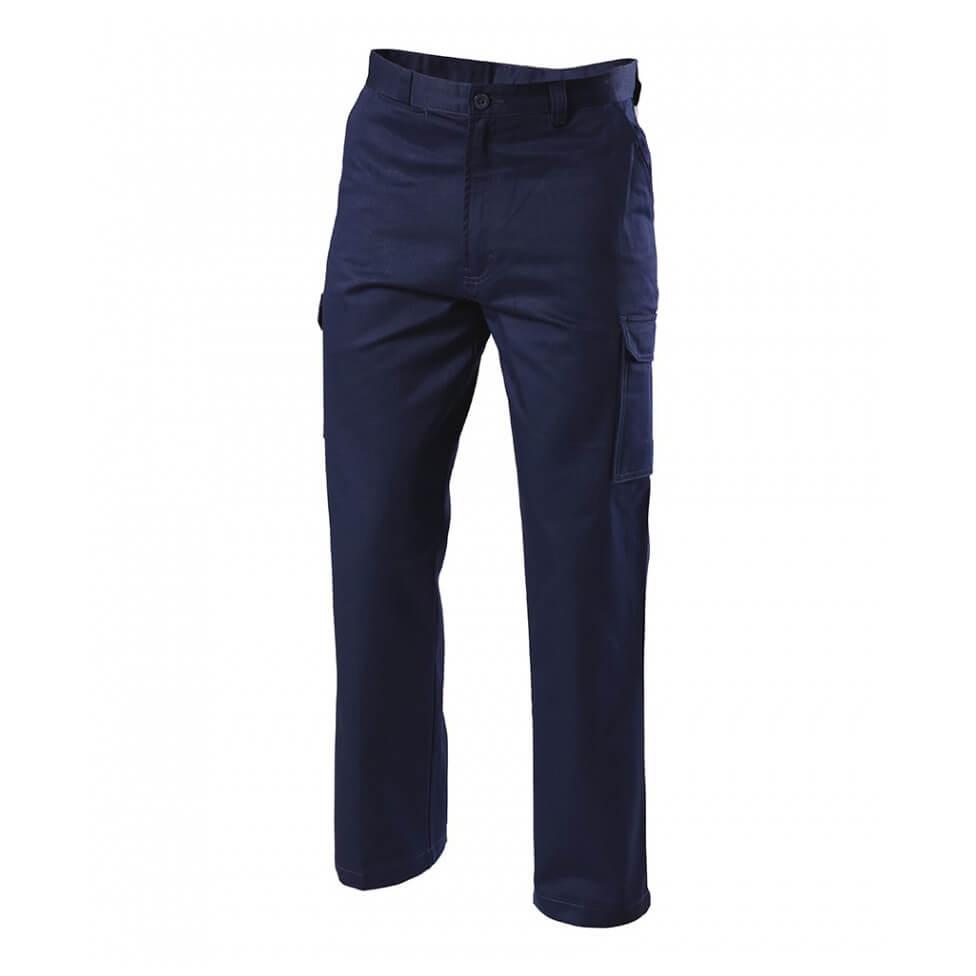 Xax Planedril Drill Trousers Navy Side
